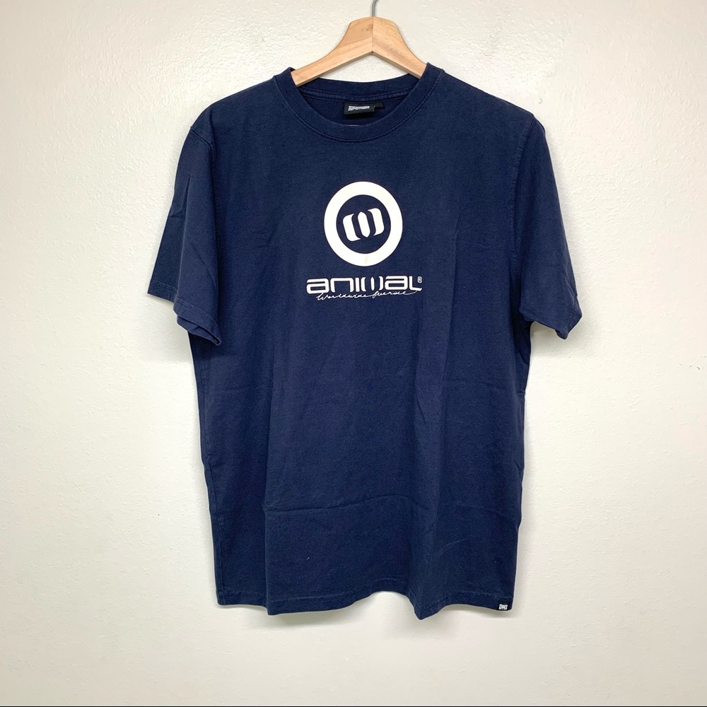 Animal Worldwide Freeride Logo Short Sleeve T Shirt Size L